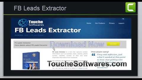 FB leads Extractor | Download