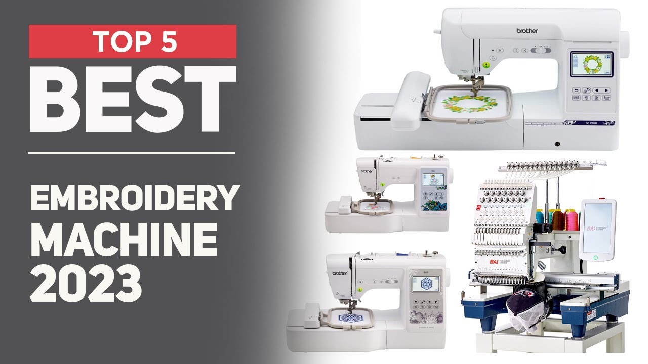 Embroidery machines for beginners 2024 - Gathered
