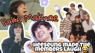 ENHYPEN | Heeseung Making Member Laught ლ(◕ω◕ლ)