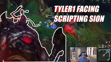TYLER1 VS SCRIPTING SION #loltyler1