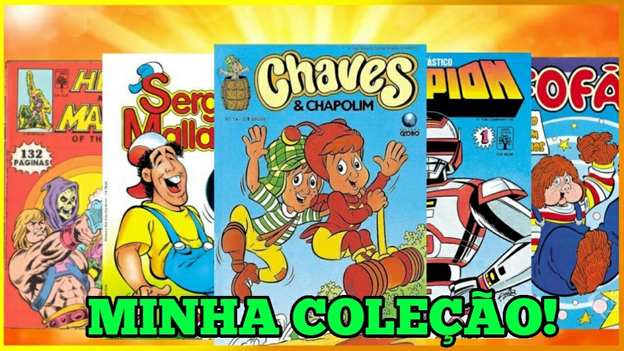 REVISTAS DE HISTÓRIA EM QUADRINHOS ANOS 80 E 90! INFÂNCIA