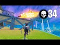 34 Elimination Solo vs Squad Win Full Gameplay Fortnite Chapter 3 Season 2 (PC Controller)