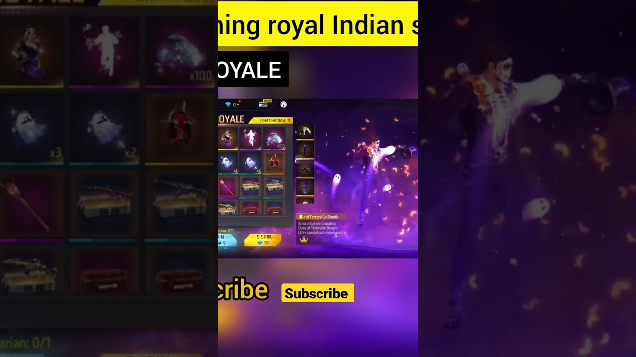 How To Get Bundle🔥 Free Rewards Halloween Spooky Treasure New Event Free Fire ff max new event today