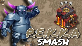 Th10 P.E.K.K.A Smash 2023 | Mass Pekka attack strategy in Clan Wars
