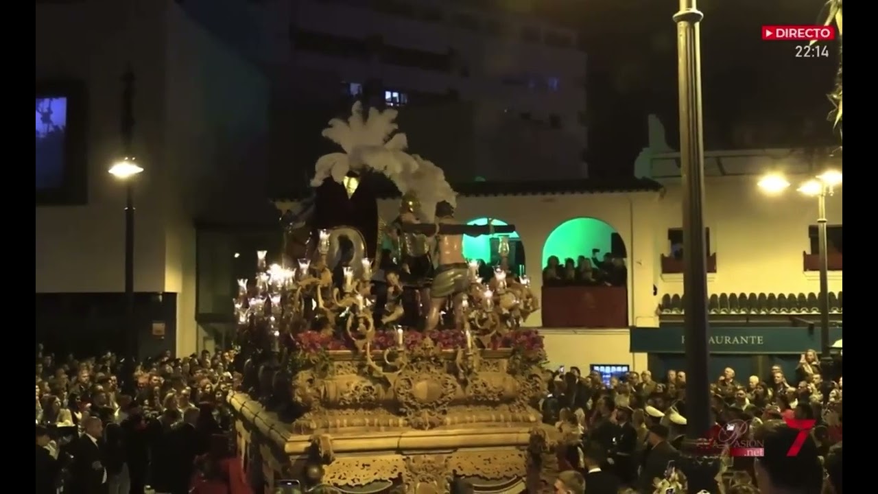 Tres caída venta vargas 2025 al encuentro del señor.Jueves Santo en la isla.