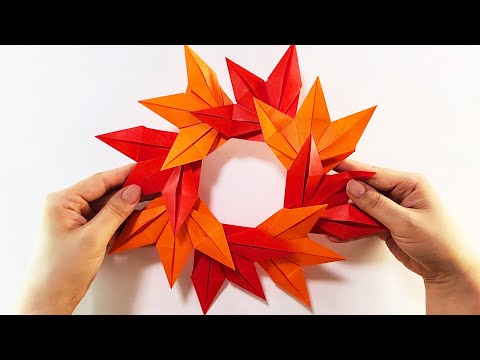 簡単！秋葉リースの作り方【初心者向け】