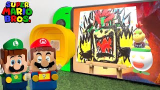 Lego Mario Bros enter the Nintendo Switch in Bowser