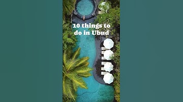 10 best things to do in Ubud, Bali ✨ #bali #travelshorts #ubud