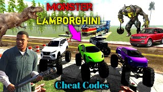 monster lamborghini 😱 indian bike driving 3d game