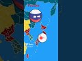 ПОГРАНИЧНЫЕ ПРОБЛЕМЫ, РОССИЯ И ЯПОНИИ идея не моя #countryballs #япония #россия #shorts