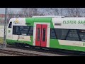 4x BR 650 auf Linie RE12 nach Leipzig Hbf von Gera Hbf