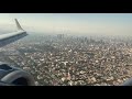 Aeroméxico Connect E190 aterrizando en Ciudad de México CDMX