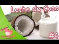 Rica y Nutritiva Leche de Coco natural | Receta Paso a Paso