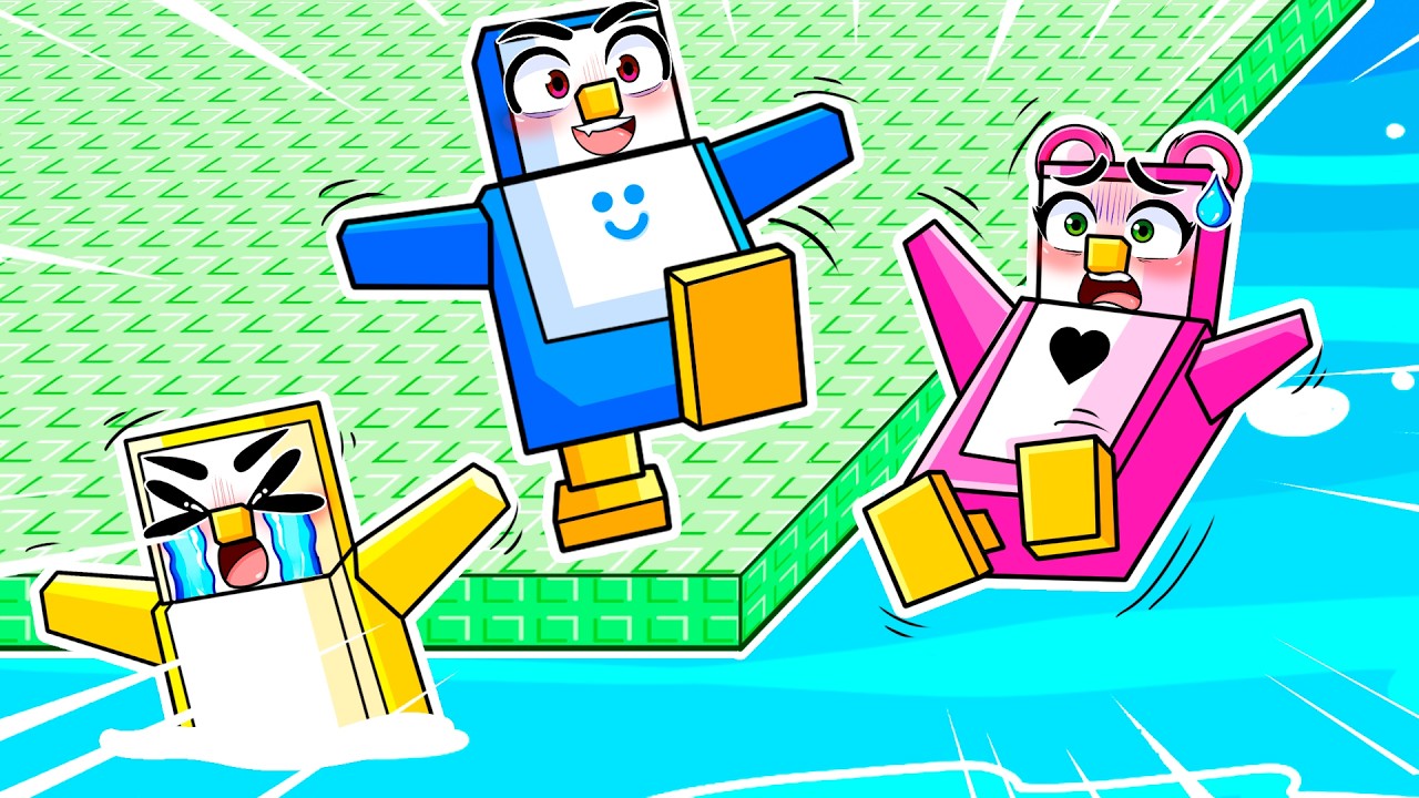 GANARÉ a mis AMIGOS en PEGUIN KNOCKOUT!? 🐧 Knockout Roblox