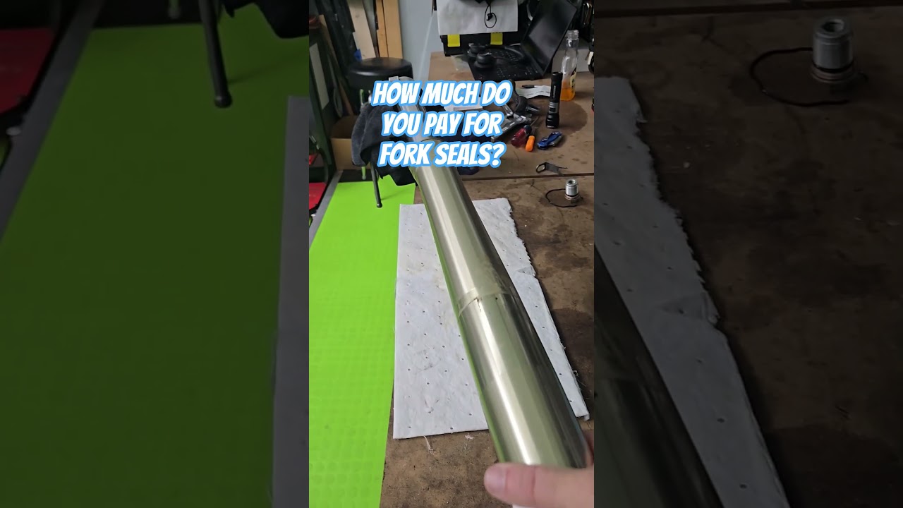 Do you change your own fork seals? #kawasaki #kx250 #motorcycle