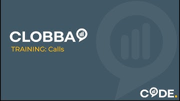 Clobba Training: Calls