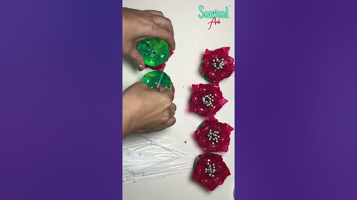 Esferas Colgantes Poinsettias #shorts #shortvideo #navidad