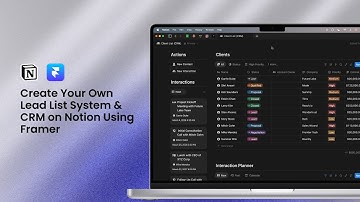 How to Connect Framer Forms to Notion | Create Your Own Lead List System (No Code)