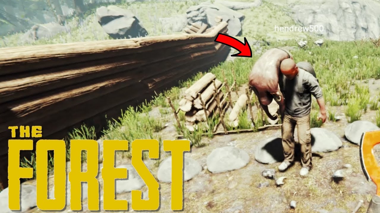 THE FOREST #2 - Fizemos Uma VILA Massa! - YouTube