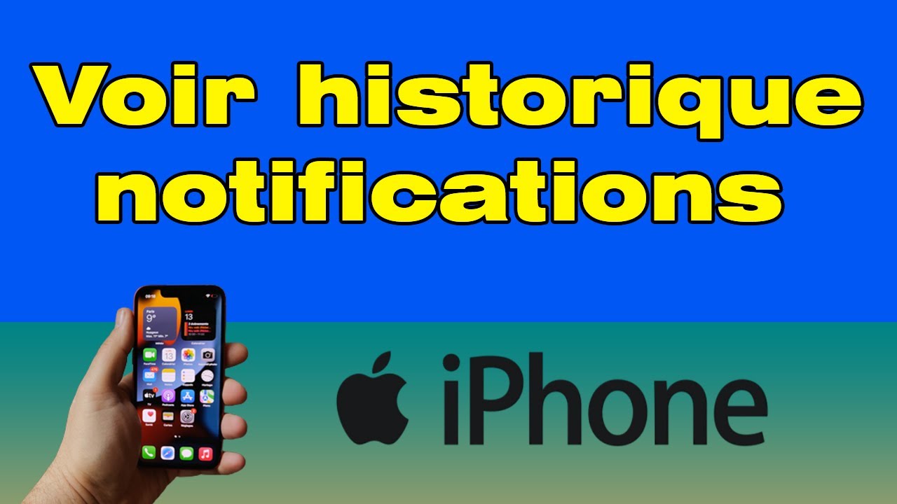 Comment voir l'historique des notifications iPhone - YouTube