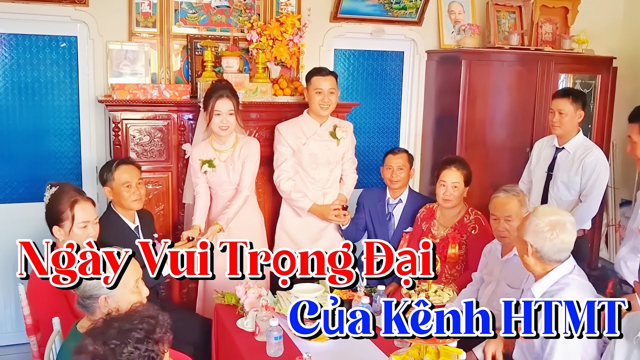 ĐÁM CƯỚI MIỀN TÂY- Hội Ngộ Các Kênh YouTube Tham Dự Tiệc Ngày Vui Của Kênh HTMT Quẩy Tưng Bừng