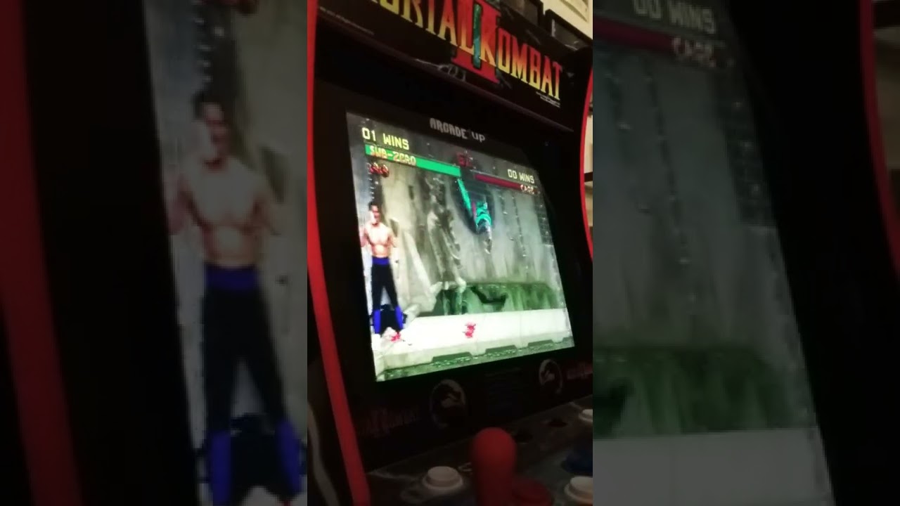 Mortal Kombat 2 Dead Pool Stage Fatality Glitch on Mortal Kombat Arcade1Up