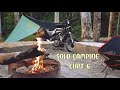 Hammack MotoCamping in the Bush | Offroad | Campfire Cooking & Coffee | Silent Vlog