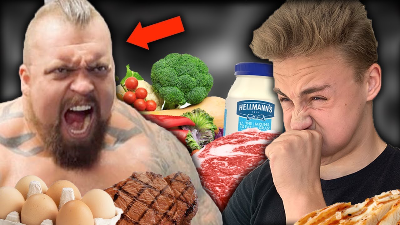 Strong Man's DIET is WAY crazier than you think YouTube