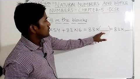 Q.1 - Ex.5(C) - Natural Numbers and Whole Numbers - ICSE Maths Class 6th - Chapter 5.