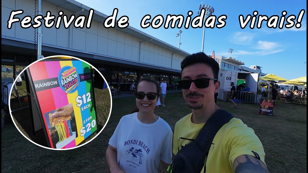 Comemos um misto quente colorido - Viral Food Fest