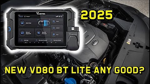 Is the NEW VD80BT Lite scanner any good? VDIAGTOOL scanner review.