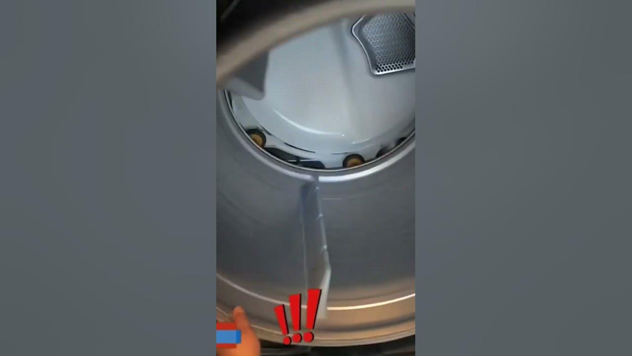 How to Fix LG Dryer Making Rumbling Noise! #shorts #appliancerepair #