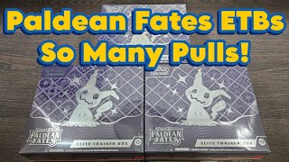 Paldean Fates: Hit After Hit After Hit! Opening My First Case Of ETBs Part 2