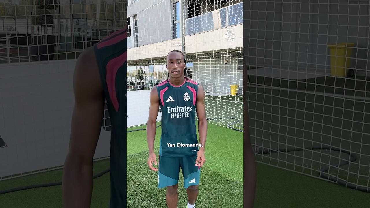 👀 MEET Diomande. #RealMadrid #Diomande