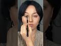 Becoming Jenna Ortega as Wednesday Using Makeup! #halloween #cosplay