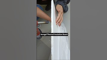 Aerogel Thermal Insulation Board #insulation #aerogel #1000℃ #customization #ecofriendly #factory