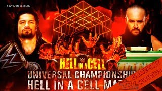 Roman Reigns (c) vs Braun Strowman (Hell In A Cell Match) Universal Championship - WWE 2K18 #HIAC18