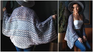 Super Duper Easy, 2Row Crochet Pattern That You Can Use For Scarves, Shawls, & More – Free Spirit!