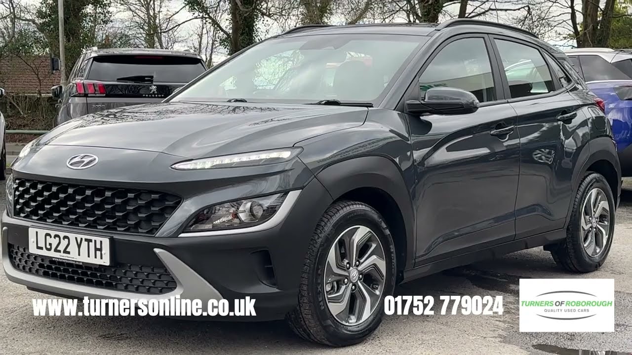 2022 Hyundai KONA 1.6 h-GDi SE Connect DCT - 900 MILES!!! - YouTube