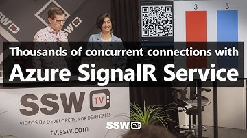 Thousands of concurrent connections with Azure SignalR Service