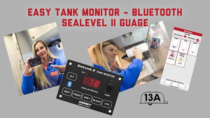 Upgrading Our Airstream's SeaLevel II Gauge to Bluetooth: Easy Tank Monitoring with RV Upgrades!