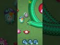 Zombie Snake Se Banaa Diya Monster Snake Worms Zone New Gameplay 🔥 Worms Zone New Gameplay 🤯#shorts