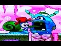 Мультик игра для детей улитка боб зимняя история часть 4