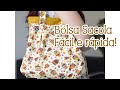 Tia Lili na TV: Bolsa Sacola (com molde!)