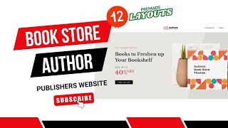 Make a Website for Book Publishers, Authors and Book Store | Authore - Book Store WordPress Theme