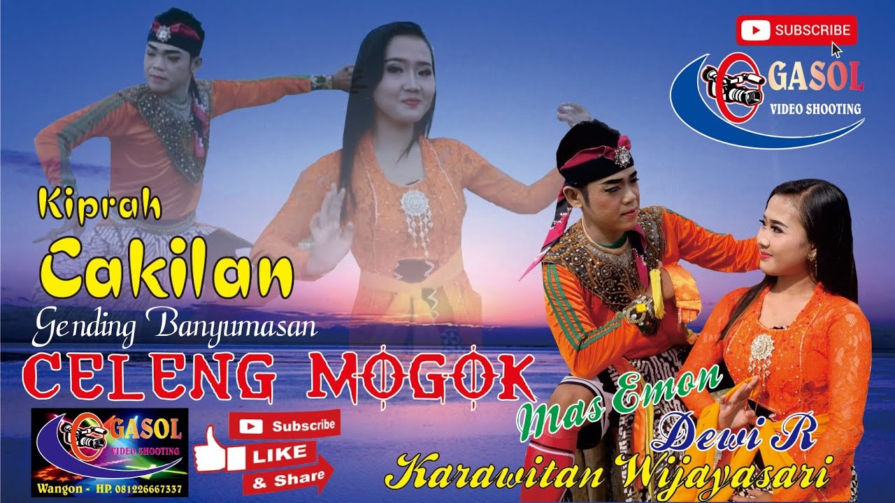 Gending banyumasan CELENG MOGOK (edisi klip) karawitan Wijayasari Penari Dewi & Emon