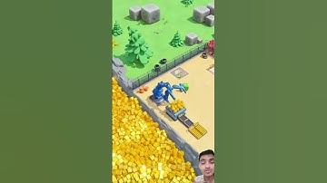 Idle Zombie Miner Ads Review 72 - Gold Rush Begins #gaming #games #gameplay