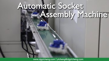 Automatic Socket Assembly Machine | Industrial Automation Machine