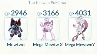 Using Triple Mewtwo But All Different in #pokemongo