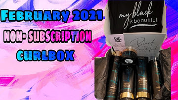 February (2021) Non Subscription Curlbox